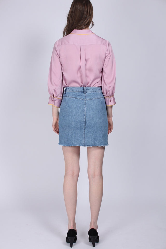 Crepe Shirt - Pink Nectar - MAUD - T-skjorter & Topper - VILLOID.no