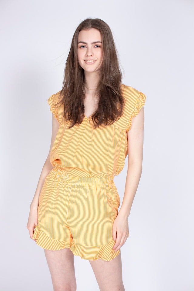 Sharon Shorts - Cadmium Yellow - Second Female - Bukser & Shorts - VILLOID.no