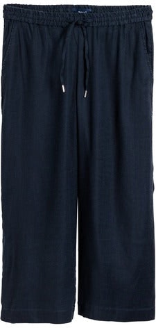Summer Linen Culotte - Marine - GANT - Bukser & Shorts - VILLOID.no