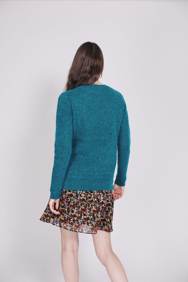 Brook Knit Raw O-neck - Fanfare - Second Female - Gensere - VILLOID.no