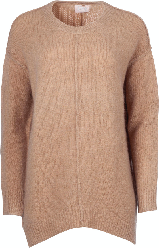 Lydia Solid Knitted - Camel - Line of Oslo - Gensere - VILLOID.no
