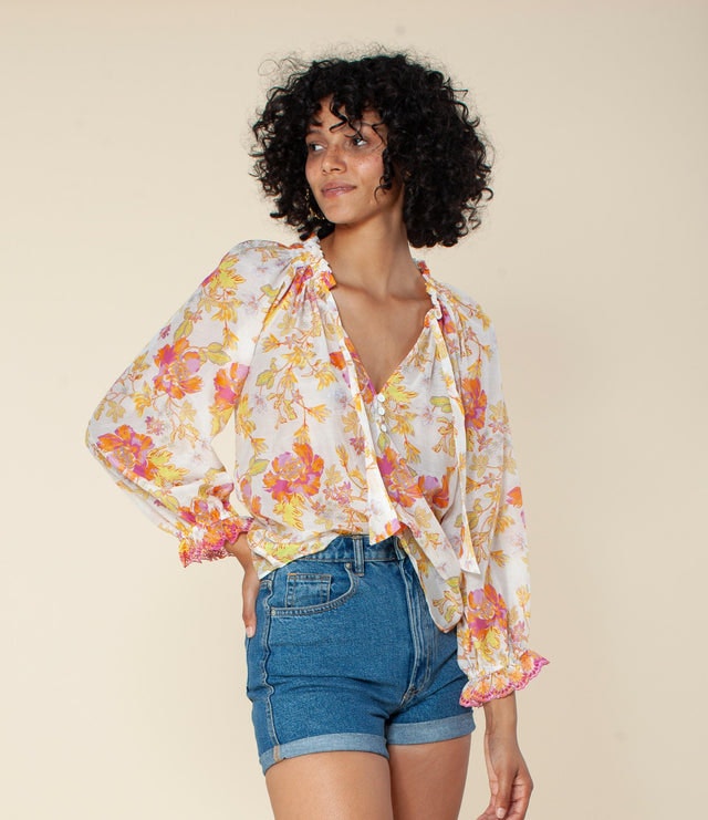 Wandy Top - Ivory