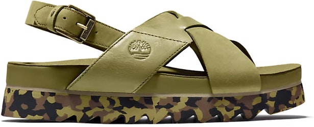 Santa Monica Sunrise Backstrap - Olive Nubuck