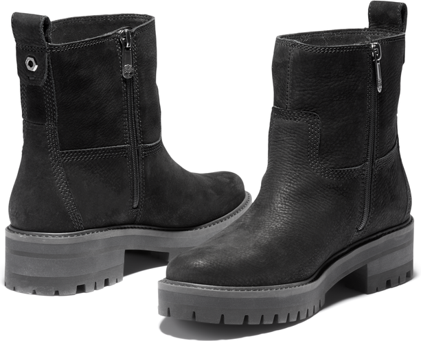 Courmayeur Valley Warm Lined Boot - Black Nubuck - Timberland - Sko - VILLOID.no