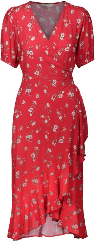 Nikoline Midi Dress - Vintage Red