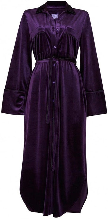 Astri velvetdress - Lilac - Line of Oslo - Kjoler - VILLOID.no