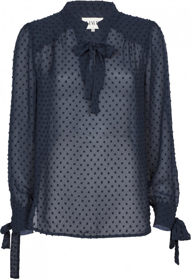 Sheer Top - Vintage Indigo - MAUD - Bluser & Skjorter - VILLOID.no