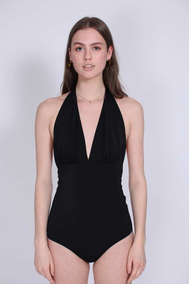 Marie Swimsuit - Black - Just Female - Badetøy - VILLOID.no