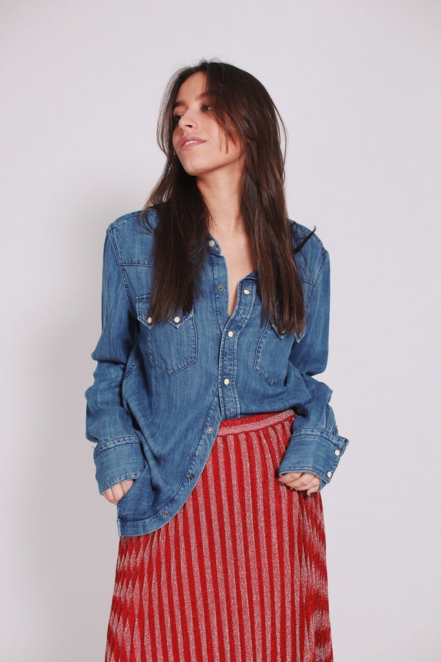 Malibu - Denim - Line of Oslo - Bluser & Skjorter - VILLOID.no