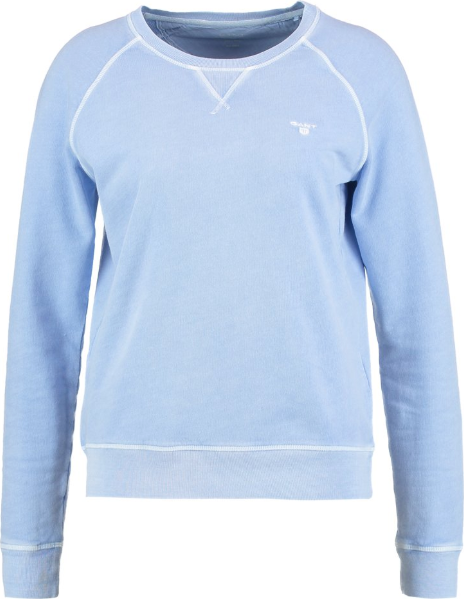 Sunbleached C-neck Sweat - Capri Blue - GANT - Gensere - VILLOID.no
