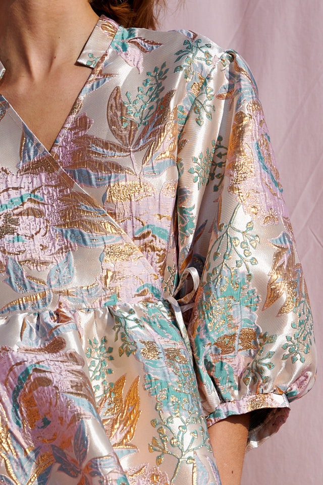 Aya May Dress - Rose/Mint Mix