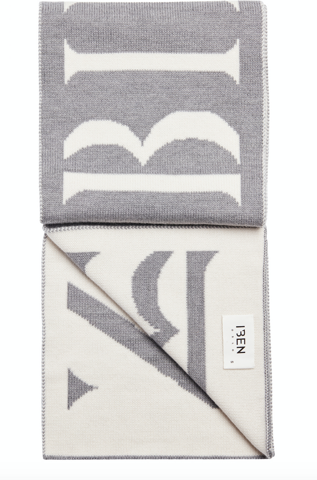 Mars scarf - L.Grey Melange - IBEN - Tilbehør - VILLOID.no