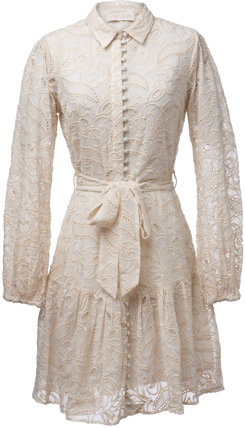 Berta Dress - Creme