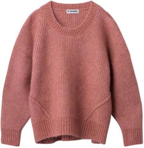 Matilde - Dusty Rose Melange - FWSS - Gensere - VILLOID.no