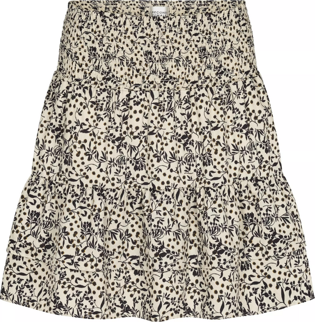 Wisely Short Skirt - Black - Second Female - Skjørt - VILLOID.no