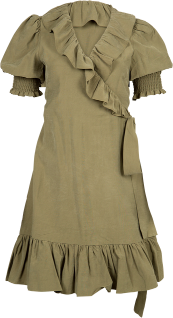 Silvia Mini Dress - Green