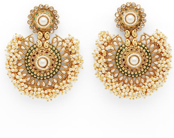 The Large Tanushri Earrings - Pearl - Miss Mathiesen - Smykker - VILLOID.no