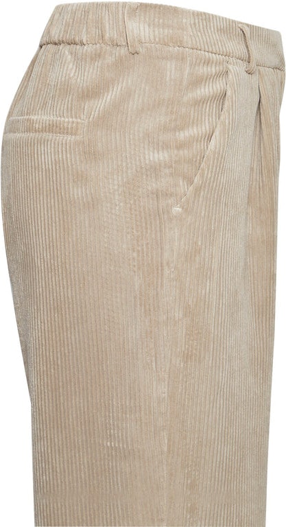 Charis Jeppi HW Ankle Pants - White Pepper