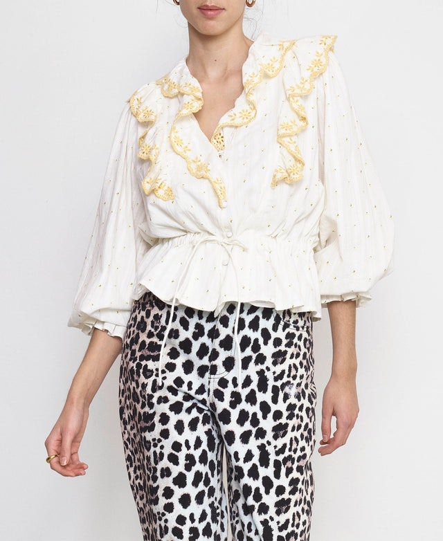 Ciara Blouse - Lemon Drop