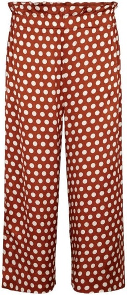 Spotty HW Trousers - Rustic Brown - Second Female - Bukser & Shorts - VILLOID.no