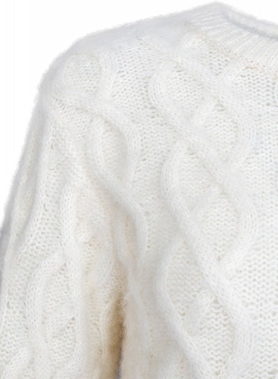 Kaylee Knit - White - MAUD - Gensere - VILLOID.no