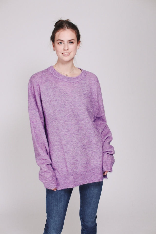 Simone Sweater - Lavender - Line of Oslo - Gensere - VILLOID.no
