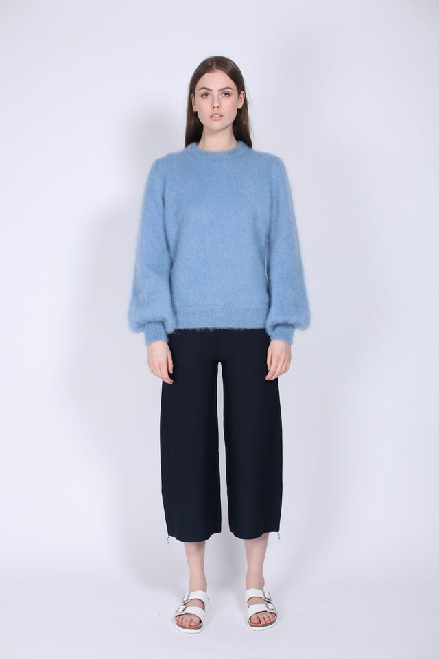 Mohair Knit - Xenon Blue - MAUD - Gensere - VILLOID.no