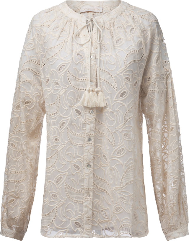 Delphine Blouse - Creme