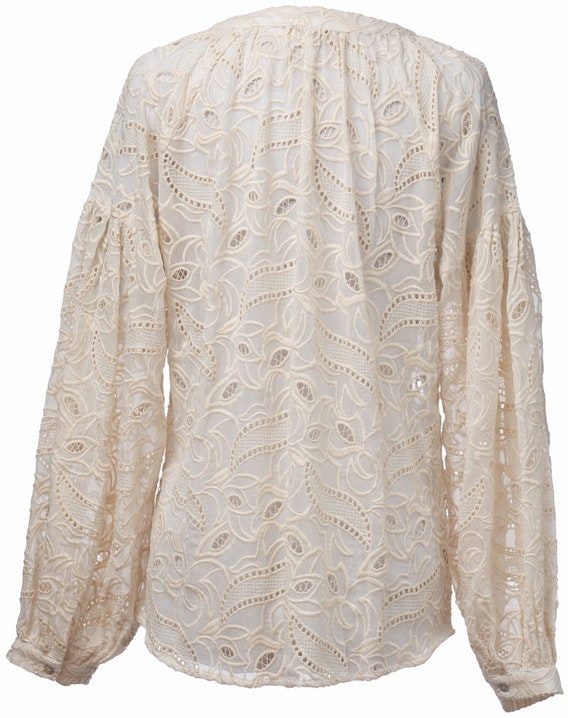 Delphine Blouse - Creme