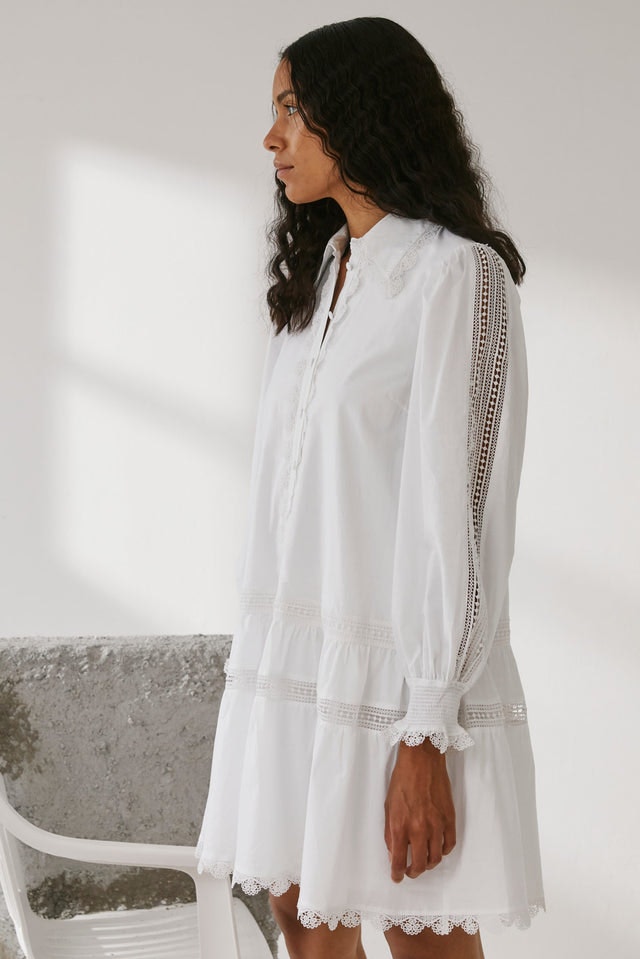 Sandra Shirt Dress - Cream