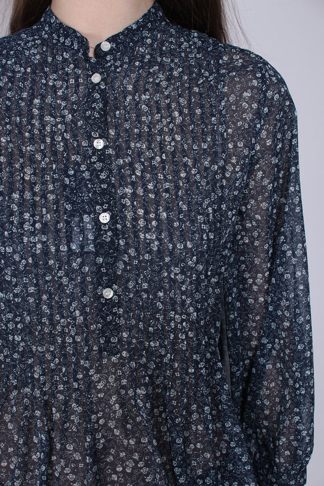 Porceline Chiffon Blouse - Persian Blue - GANT - Bluser & Skjorter - VILLOID.no