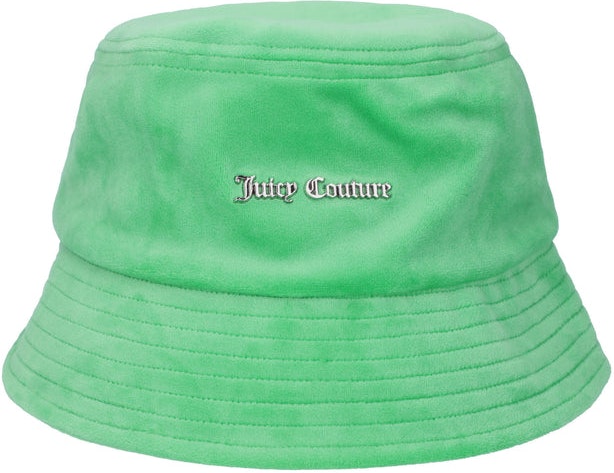 Ellie Velour Bucket Hat - Gumdrop Green
