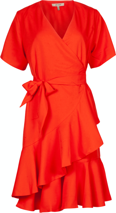 Danica Solid - Bright Red - Whyred - Kjoler - VILLOID.no