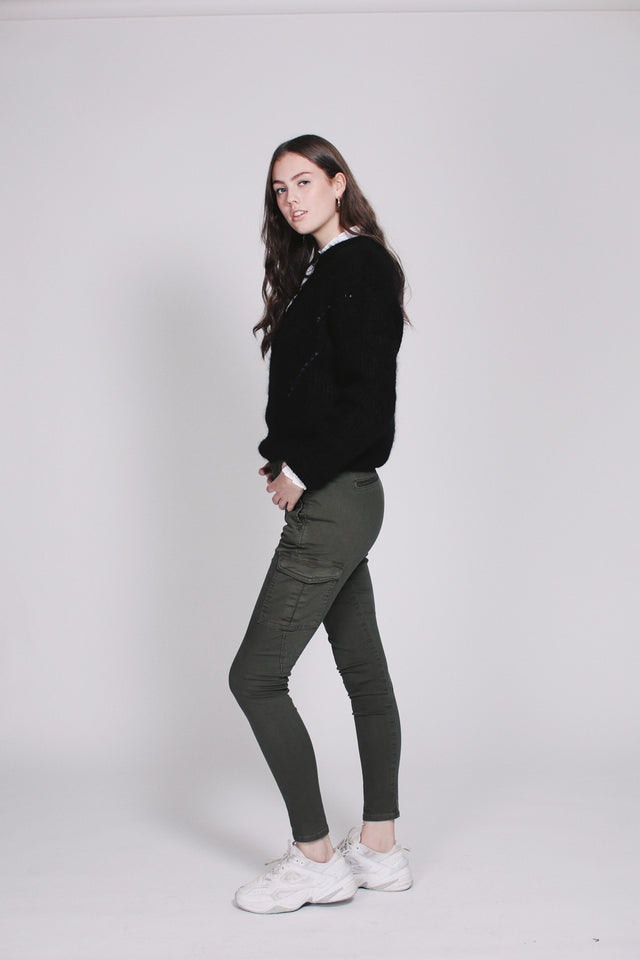 Jolie Cargo - Army Angle - FiveUnits - Bukser & Shorts - VILLOID.no