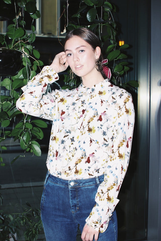 Scarlet Shirt - Off White - Second Female - Bluser & Skjorter - VILLOID.no