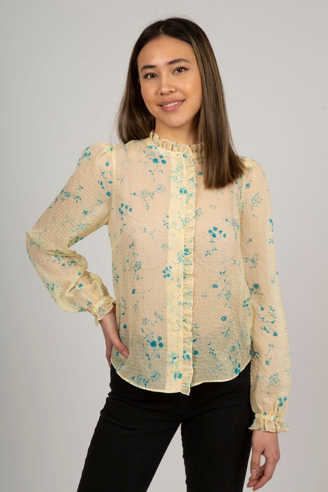 Zarani LS Shirt AOP 12888 - Corn Lace