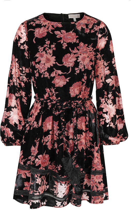 Sutton Dress - Rose Velvet - Love Lolita - Kjoler - VILLOID.no