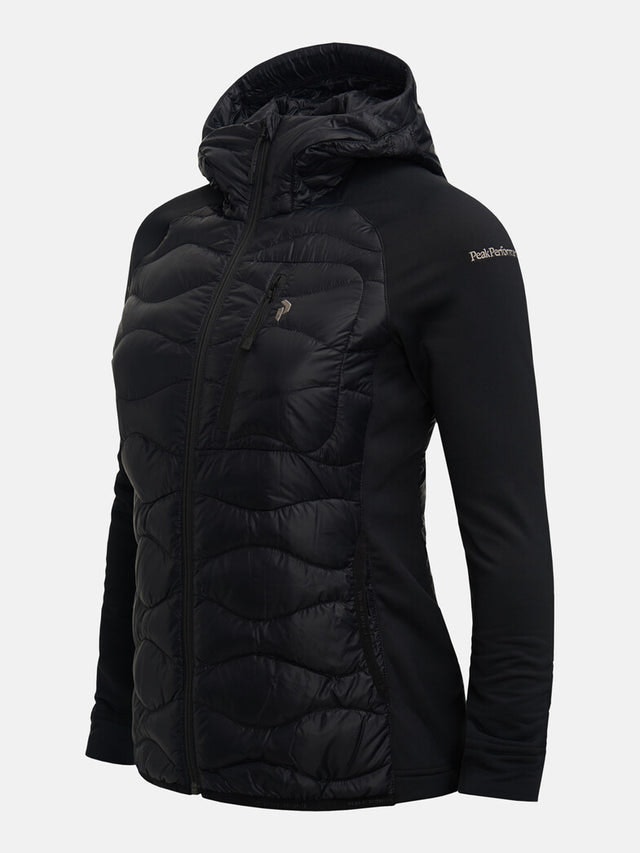 Helium Hybrid Hood Jacket - Black - Peak Performance - Jakker - VILLOID.no