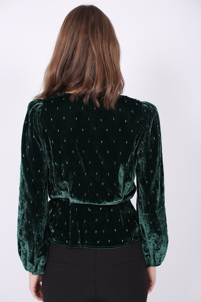 Jona Blouse - Dk Green - Pia Tjelta - Bluser & Skjorter - VILLOID.no