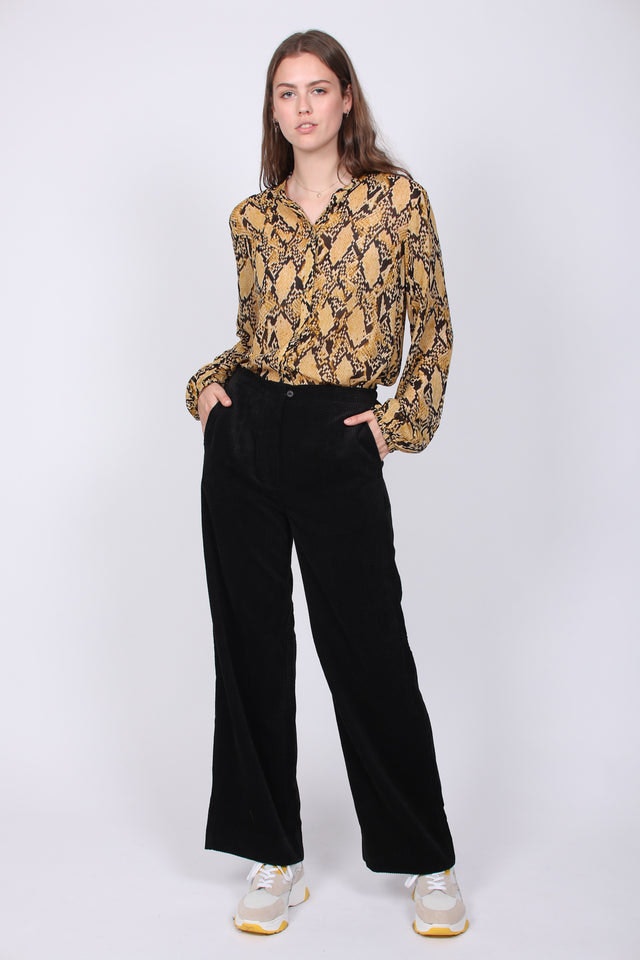 Boyas MW Trousers - Black - Second Female - Bukser & Shorts - VILLOID.no