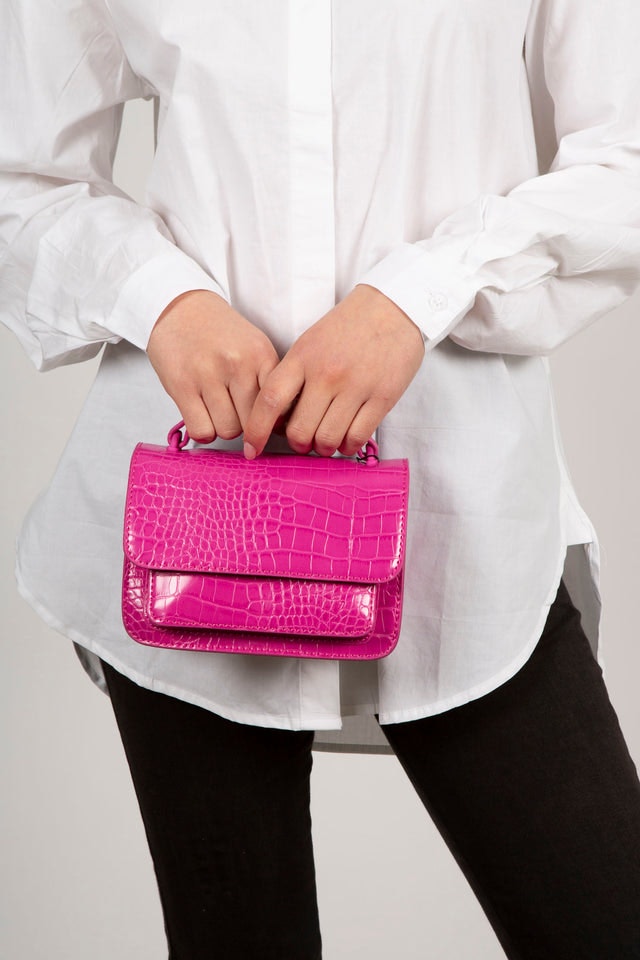 Renei Matte Croco - Ultra Pink