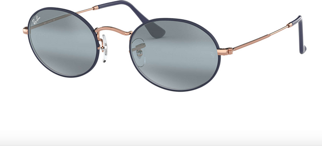 Oval - Blue Gradient Mirror - Ray Ban - Tilbehør - VILLOID.no