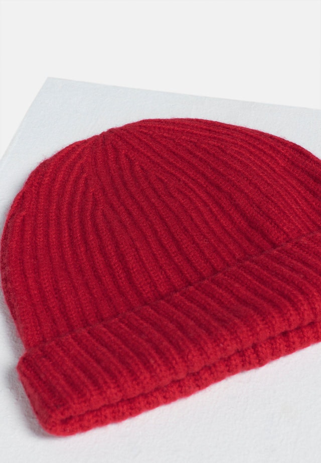Wool Beanie - Red - Pierre Robert x Jenny Skavlan - Tilbehør - VILLOID.no