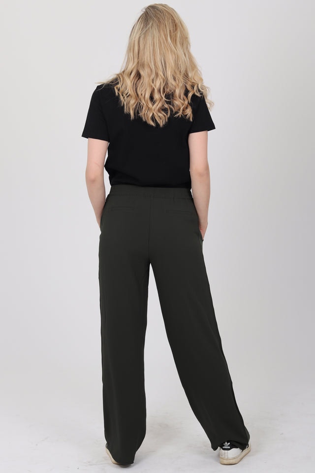 Moja Solid Trouser - Army - Holzweiler - Bukser & Shorts - VILLOID.no