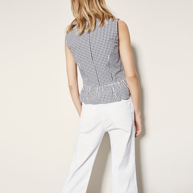 Kristina - Black Gingham - FWSS - T-skjorter & Topper - VILLOID.no