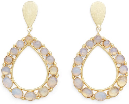 Drops From My Bath Tub Earrings - Moonstone - Miss Mathiesen - Smykker - VILLOID.no
