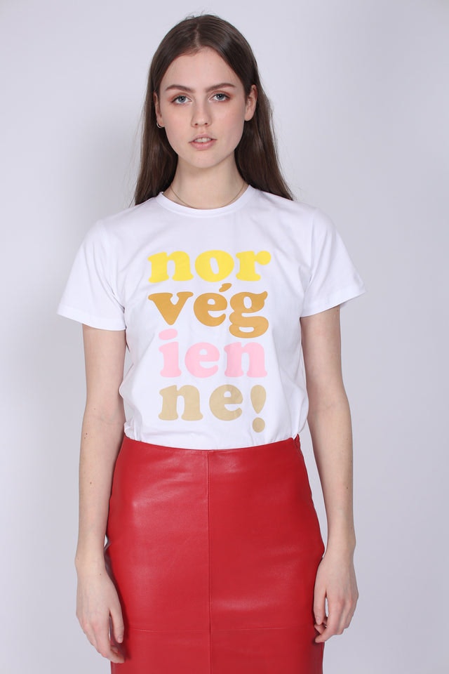 Norvegienne T-Shirt - Aspen Gold - MAUD - T-skjorter & Topper - VILLOID.no