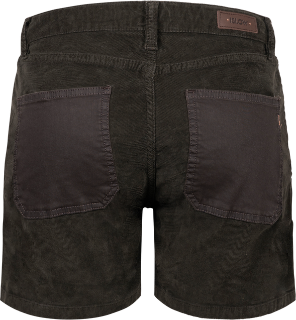 Emilia Classic Cord Shorts - Army
