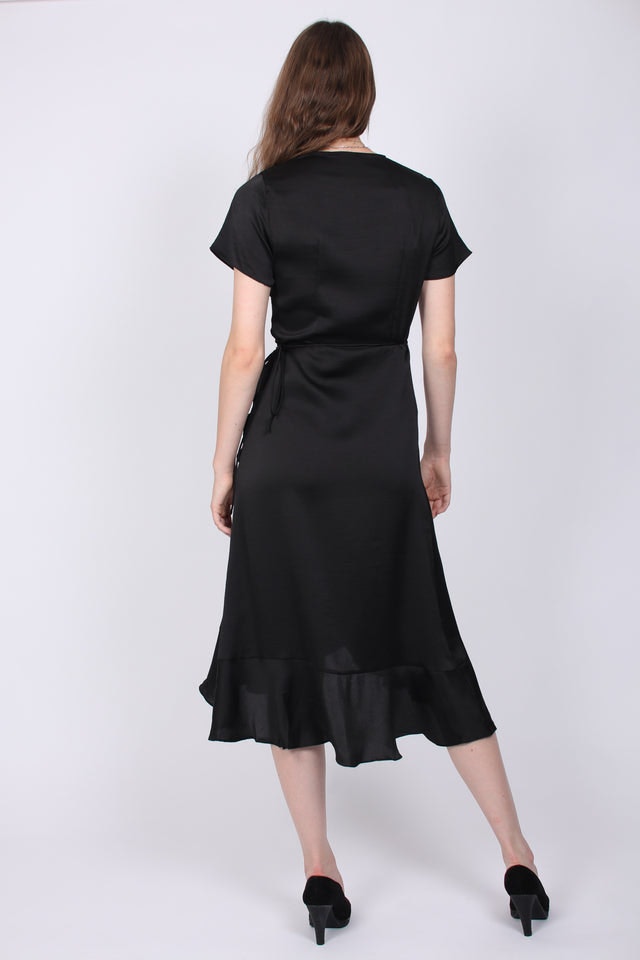 Magga Solid Dress - Black - Neo Noir - Kjoler - VILLOID.no