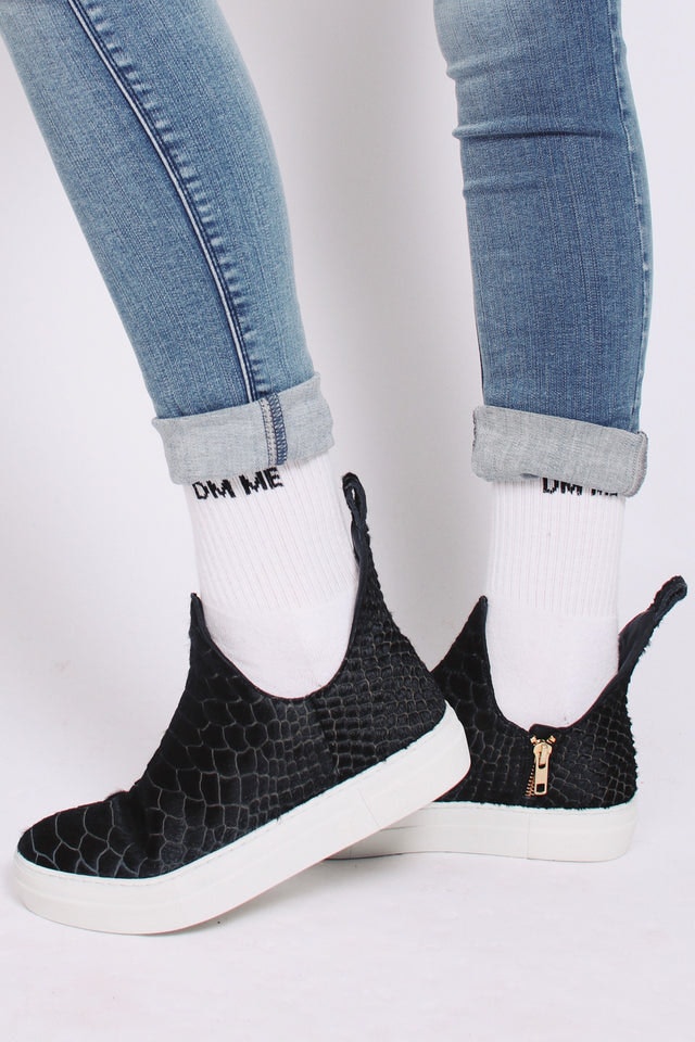 Mariette Bootie Sneakers Unisex - Black 37 - Mariette - 2nd Hand Sko - VILLOID.no
